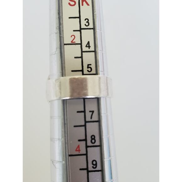 Vintage Sterling Silver Lapis Lazuli Pinky Ring - Picture 6 of 8